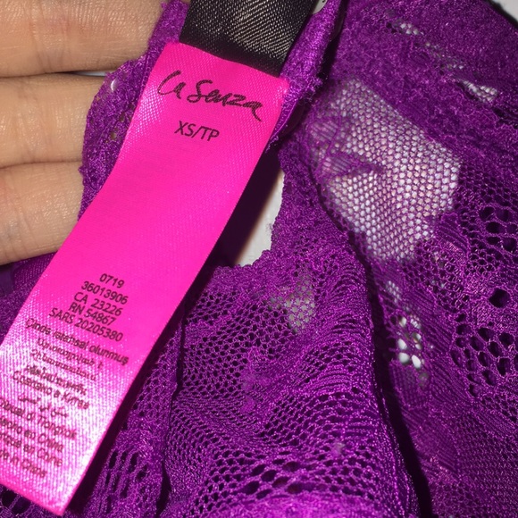 LA SENZA/ LACE PUSH UP BRA TOP - Picture 3 of 3